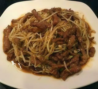 58A- Ternera Con Brotes De Soja