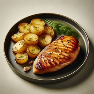 Пилешка пържола от филе (300г)