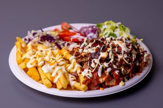 Shaworma farfurie (pui/ vita/ mixt)