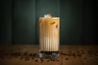 Yellow passion ice tea