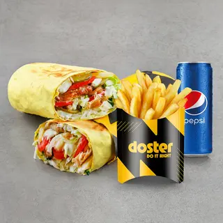 Cheester Combo King Pui (porție dublă)