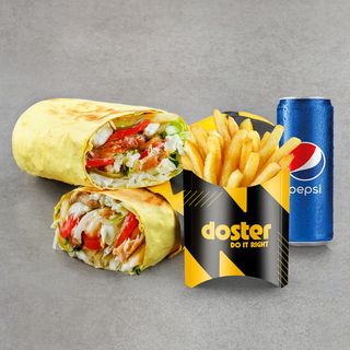 Cheester Combo King Pui (porție dublă)