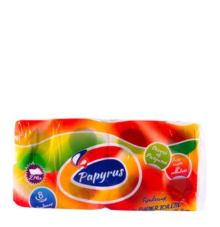 Pap Toil Parf Decore X 8 Rouleaux Papyrus