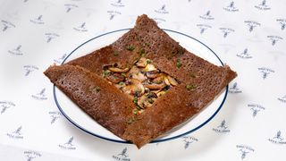 გალეტი სოკოთი და ყველით/Breton Gallete with Mushrooms