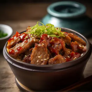 Cerdo con Picante