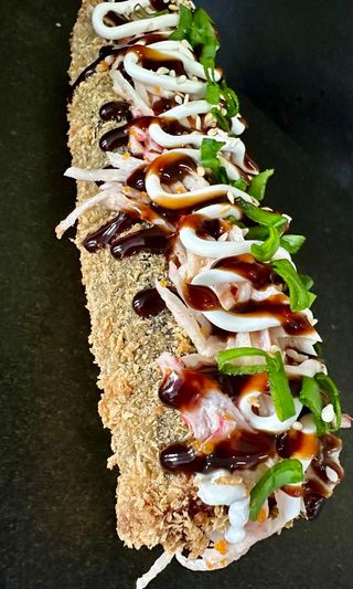 Хот-дог з сніжним крабом (280г)