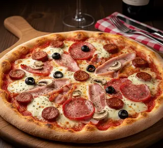 Pizza Quattro Carni Ø 32cm