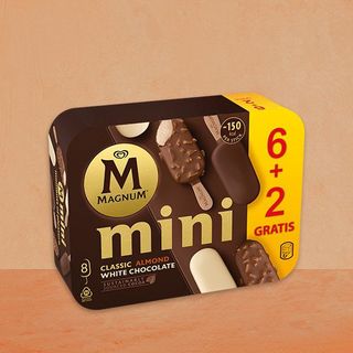 Magnum Mini Caja Mixta 6 Uds. + 2 Uds.