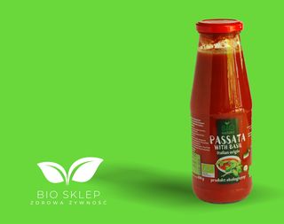 Passata pomidorowa Bionaturo z bazylią 690 g eko