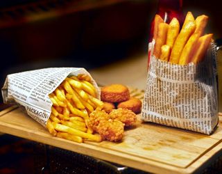 Frytki z serem duże