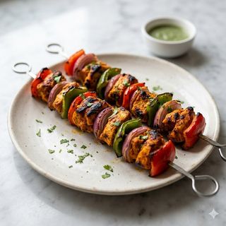 Chicken Tikka Shashlik (2 Uds.)