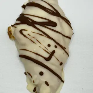 Jugosito de chocolate blanco.