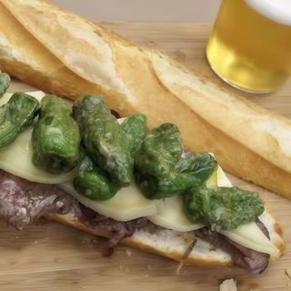 bocadillo de filete de carne