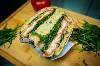 Focaccia POLLO PARMEGIANO