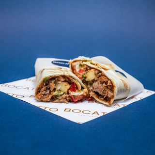 Bocadillo De Burrito De Carnitas (12 Cm.)