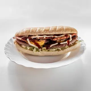 Barbecue baguette