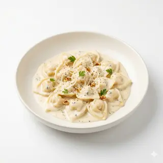 Fiochi Di Pera Con Salsa Gorgonzola