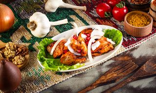 ქათმის მწვადი