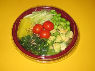 Poke bowl vegetal 