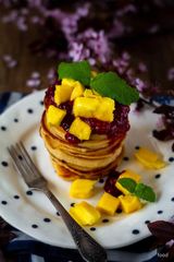 Pankejki z Mango i Marakuja oraz Bitą Śmietaną 