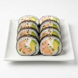 Futo Maki De Cangrejo Aguacate Y Queso