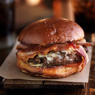 Menu Burger BBQ Bacon