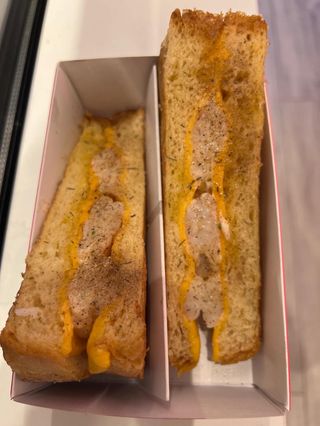 Grilled Cheese Con Shrimp