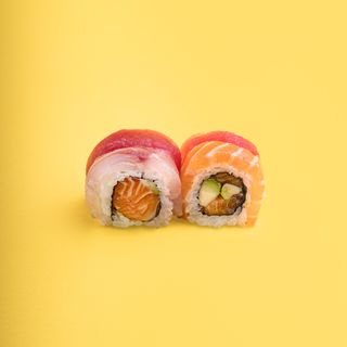 Uramaki rainbow roll - 8 pezzi