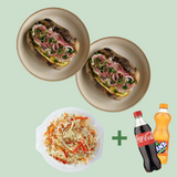 2 x Potaki cu Hering + Salată de varză