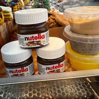 Mini nutella ou pote com recheio á escolha
