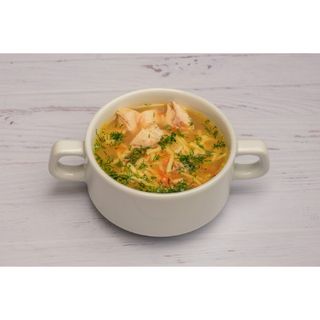 Лапша домашняя с курицей