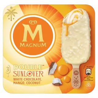 Helado Magnum Double Sunlover 3x85ml