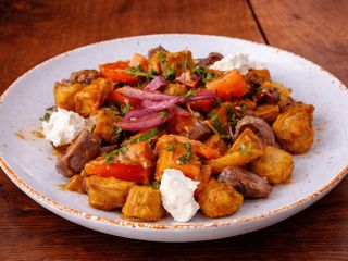 Тепла Панцанелла з баклажанами (400g)