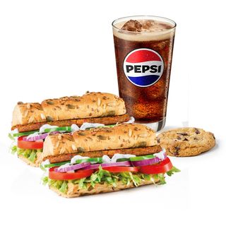 Menú Filete Vegano (30 cm.)