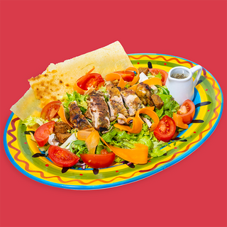 Tagliata di pollo e pomodori