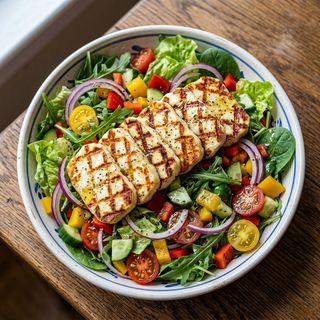 Sałatka Halloumi