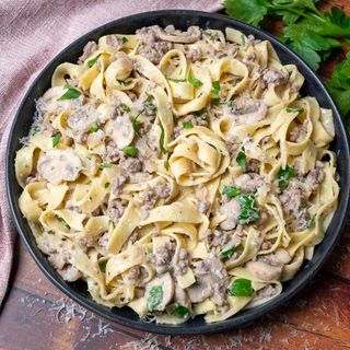 Chicken OR Beef Alfredo