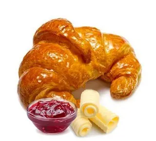 Croissant Mantequilla Y Mermelada