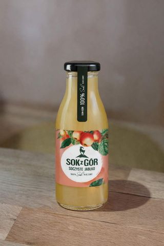 Sok z Gór JABŁKO butelka 250ml