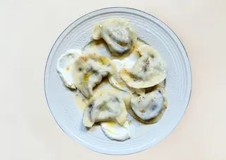 Pierogi z jagodami