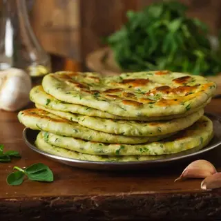 Methi naan