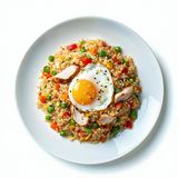 120 Riso saltato con pollo