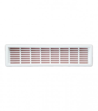 (160180) Ventilacija za namještaj 40x170mm PVC siva
