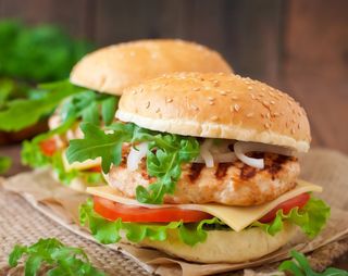 Hamburguesa de pollo