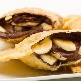 Pastel de Banana com Nutella