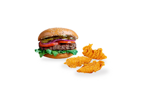 Standard burger i 3 stripsy z kurczaka