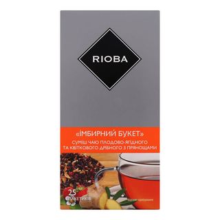 Чай Rioba Суміш Імбирний Букет (25шт)