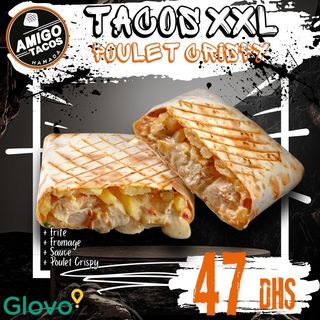 Tacos XXL Poulet Crispy