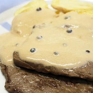 Escalopines  a la pimienta