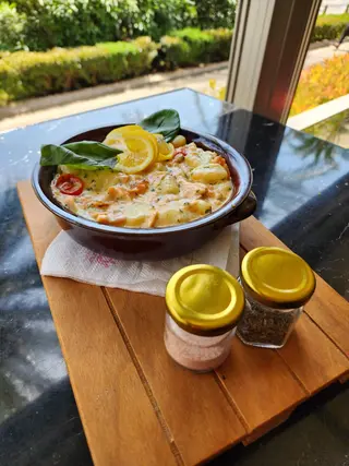 Gnocchi salmon